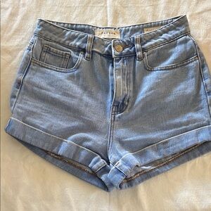 PacSun Light Blue Jean Shorts